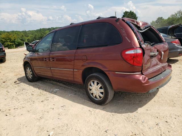 2A4GP64L77R160176 - 2007 CHRYSLER TOWN & COU LIMITED RED photo 2