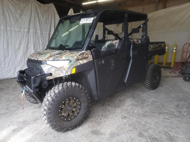 4XARSE995P8045275 - 2023 POLARIS RANGER CREW XP 1000 PREMIUM GREEN photo 2