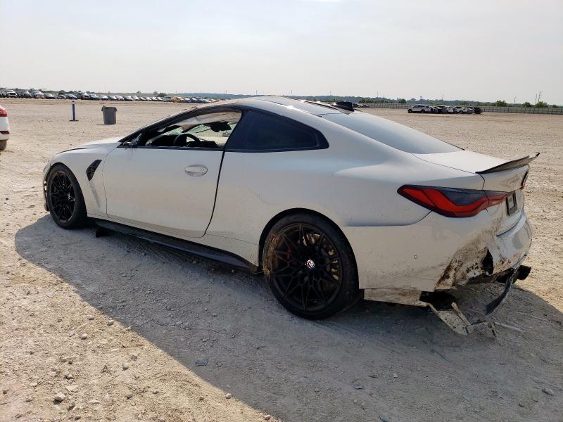WBS33AZ01PCL73739 - 2023 BMW M4 COMPETITION WHITE photo 2