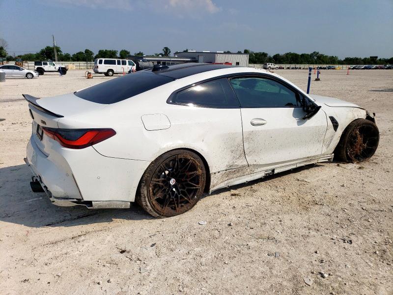 WBS33AZ01PCL73739 - 2023 BMW M4 COMPETITION WHITE photo 3