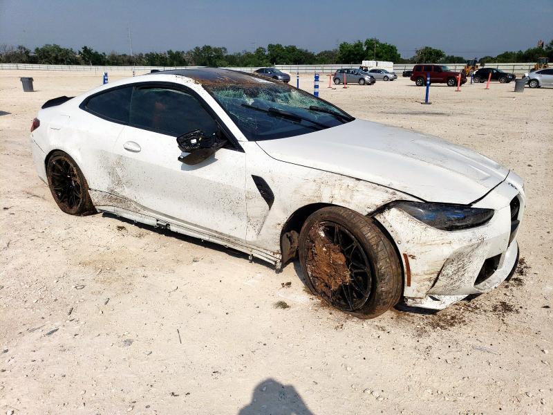 WBS33AZ01PCL73739 - 2023 BMW M4 COMPETITION WHITE photo 4