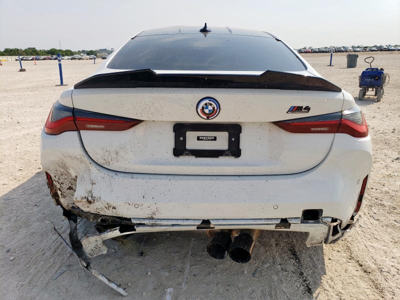 WBS33AZ01PCL73739 - 2023 BMW M4 COMPETITION WHITE photo 6