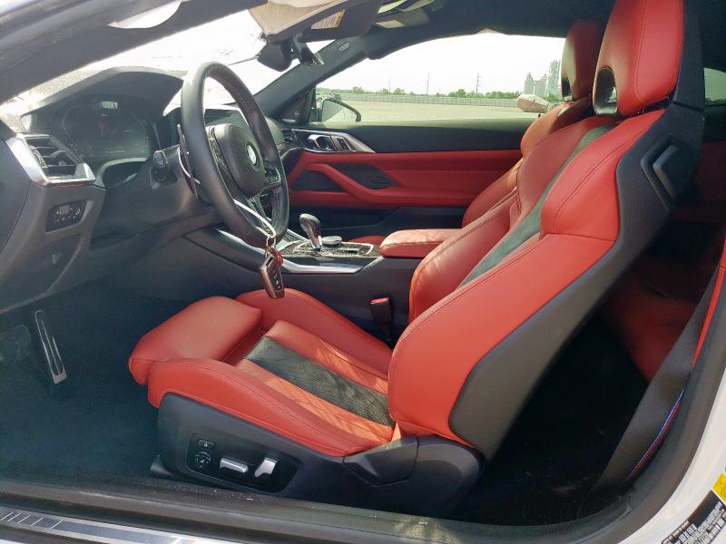 WBS33AZ01PCL73739 - 2023 BMW M4 COMPETITION WHITE photo 7