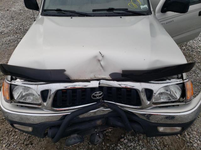 5TEGM92N42Z026815 - 2002 TOYOTA TACOMA DOUBLE CAB PRERUNNER SILVER photo 11