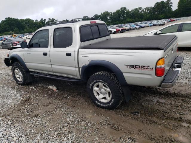 5TEGM92N42Z026815 - 2002 TOYOTA TACOMA DOUBLE CAB PRERUNNER SILVER photo 2