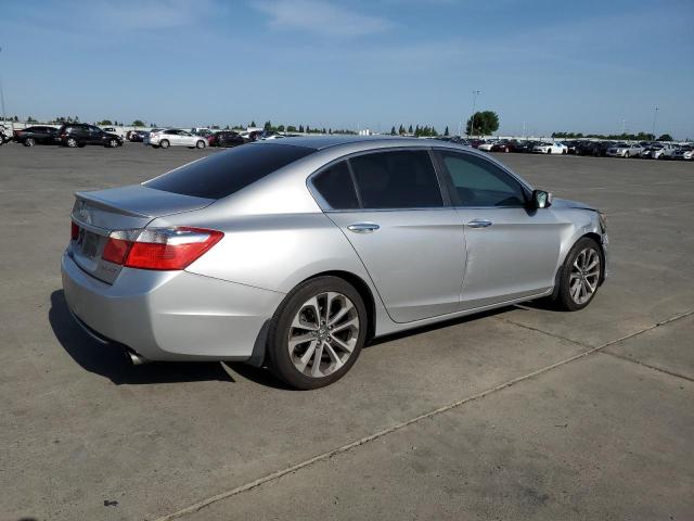 1HGCR2F58DA280088 - 2013 HONDA ACCORD SPORT ვერცხლისფერი ფოტო 3