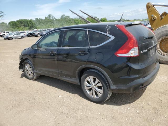 2HKRM4H59EH639748 - 2014 HONDA CR-V EX BLACK photo 2