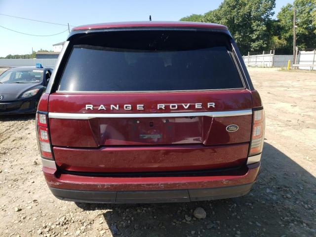 SALGR2PFXGA313953 - 2016 LAND ROVER RANGE ROVE MAROON photo 9