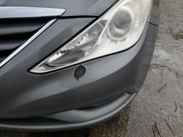 5NPEB4AC0DH556639 - 2013 HYUNDAI SONATA GLS GRAY photo 10