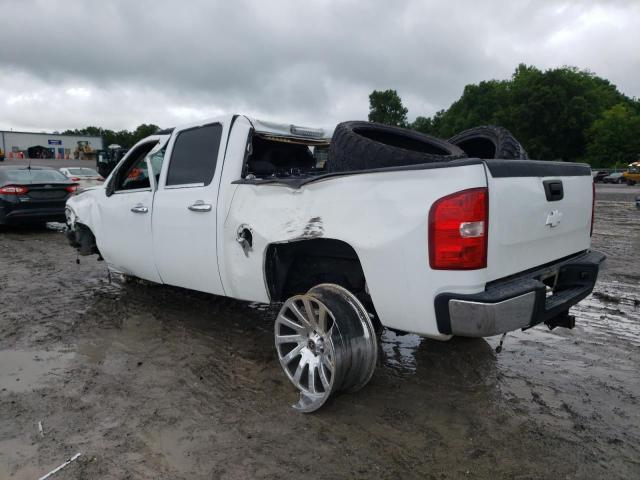 2GCEC13J571630277 - 2007 CHEVROLET SILVERADO C1500 CREW CAB WHITE photo 2