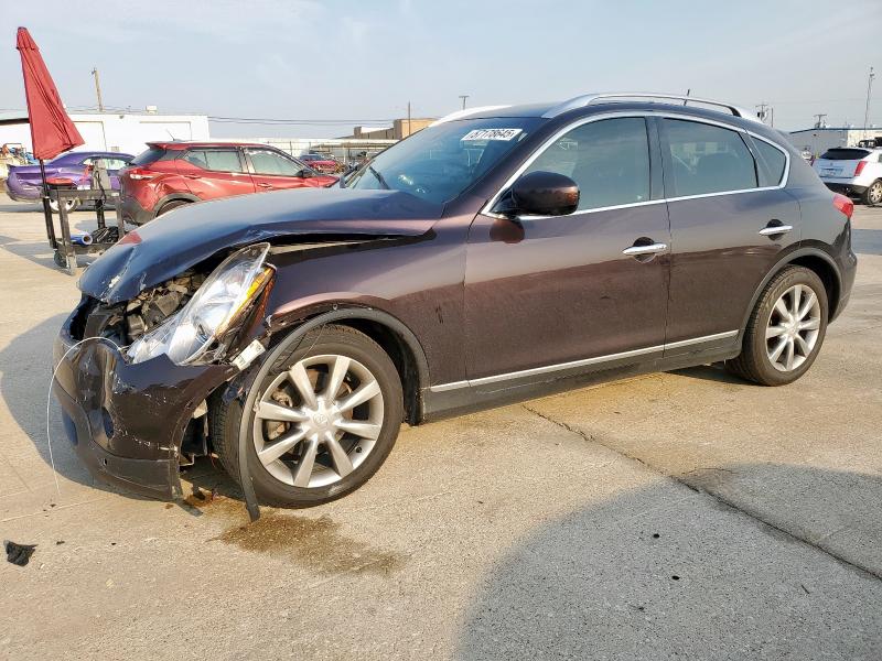 JN1AJ0HPXAM702018 - 2010 INFINITI EX35 BASE 紫色 照片 1