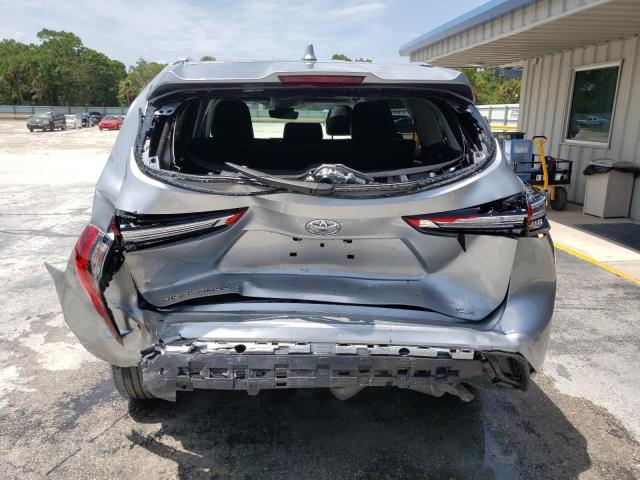 5TDGZRAH5NS545743 - 2022 TOYOTA HIGHLANDER XLE SILVER photo 6