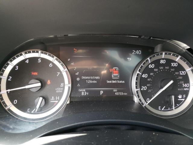 5TDGZRAH5NS545743 - 2022 TOYOTA HIGHLANDER XLE SILVER photo 9