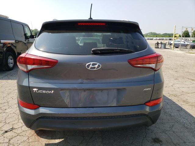 KM8J3CA47GU101100 - 2016 HYUNDAI TUCSON LIMITED GRAY photo 6