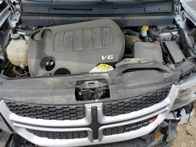 3C4PDDEG0JT336042 - 2018 DODGE JOURNEY GT SILVER photo 12