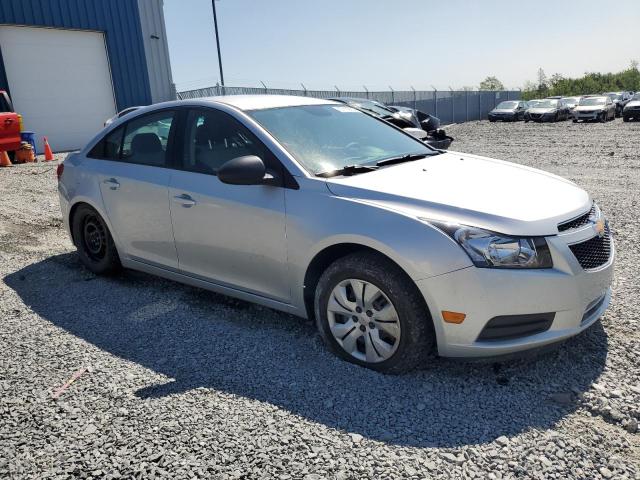 1G1PL5SH0E7170405 - 2014 CHEVROLET CRUZE LS SILVER photo 4