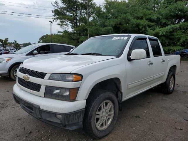 1GCHTCFE1C8158285 - 2012 CHEVROLET COLORADO LT WHITE photo 2