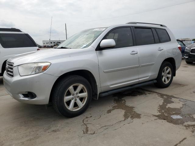 5TDZA3EH0AS001569 - 2010 TOYOTA HIGHLANDER SILVER photo 1