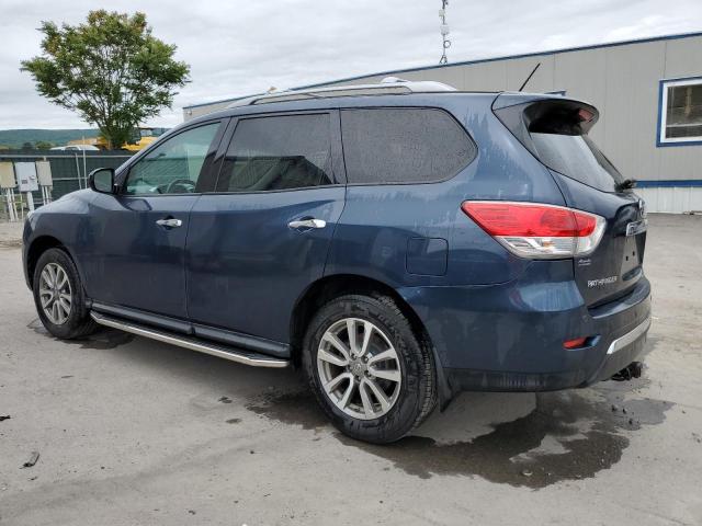 5N1AR2MM6DC616546 - 2013 NISSAN PATHFINDER S BLUE photo 2