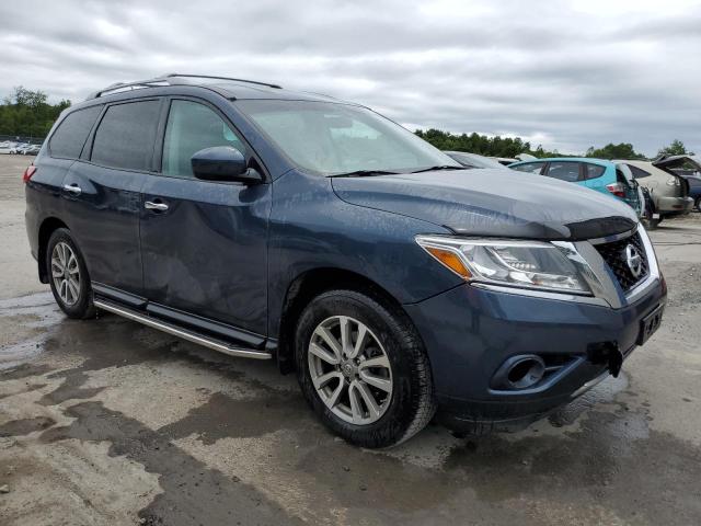 5N1AR2MM6DC616546 - 2013 NISSAN PATHFINDER S BLUE photo 4