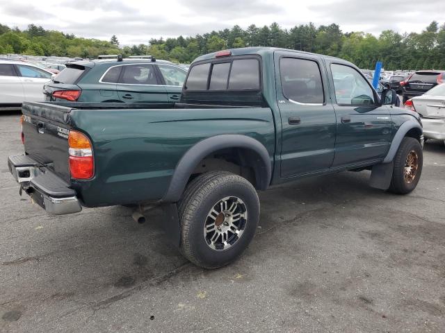 5TEGN92N02Z883629 - 2002 TOYOTA TACOMA DOUBLE CAB PRERUNNER GREEN photo 3