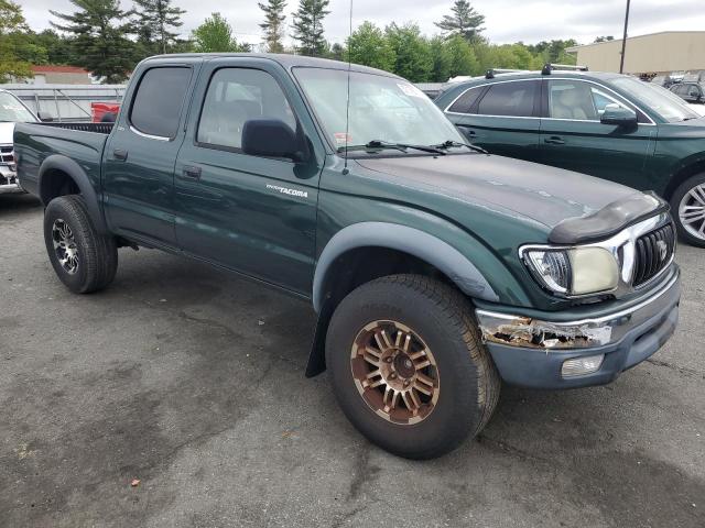 5TEGN92N02Z883629 - 2002 TOYOTA TACOMA DOUBLE CAB PRERUNNER GREEN photo 4