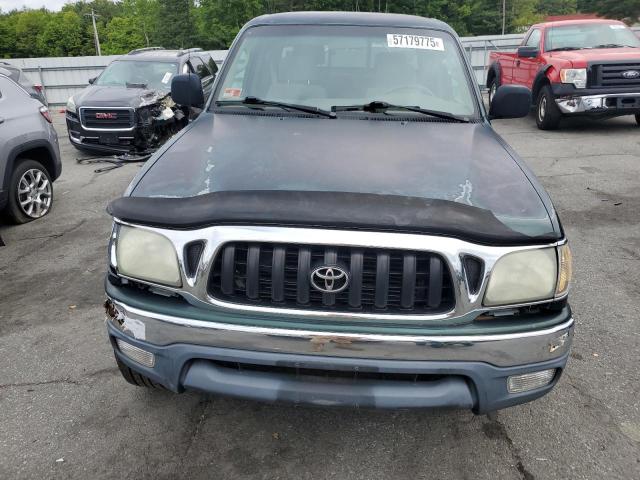5TEGN92N02Z883629 - 2002 TOYOTA TACOMA DOUBLE CAB PRERUNNER GREEN photo 5