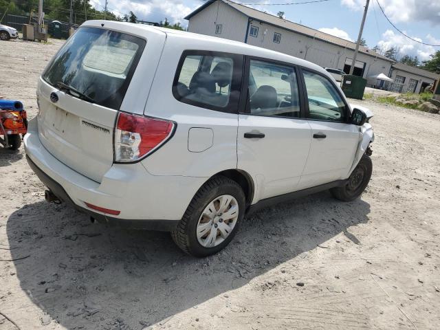 JF2SH61609G747207 - 2009 SUBARU FORESTER 2.5X WHITE photo 3