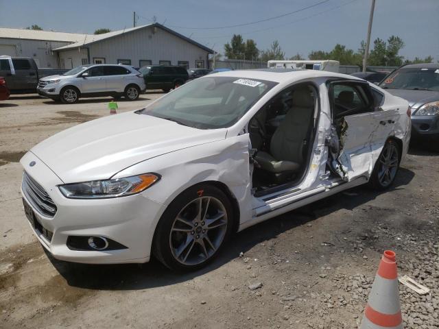 3FA6P0D96GR276648 - 2016 FORD FUSION TITANIUM WHITE photo 1