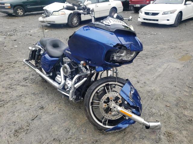 1HD1KTM10FB607420 - 2015 HARLEY-DAVIDSON FLTRXS ROAD GLIDE SPECIAL BLUE photo 9