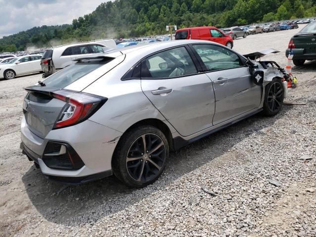 SHHFK7H40LU218139 - 2020 HONDA CIVIC SPORT ვერცხლისფერი ფოტო 3