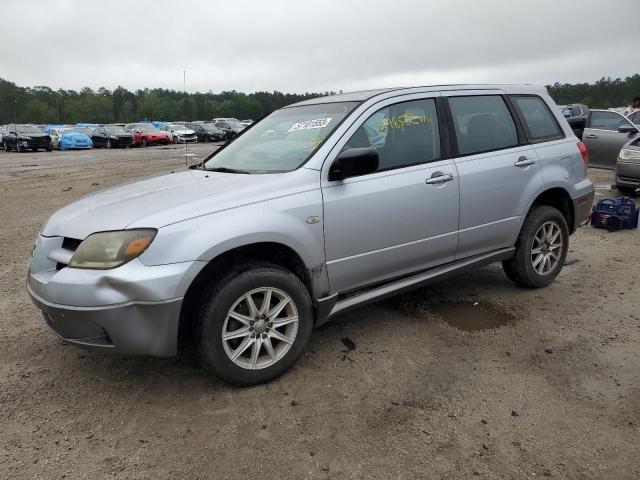 JA4LX31F34U012536 - 2004 MITSUBISHI OUTLANDER LS SILVER photo 1