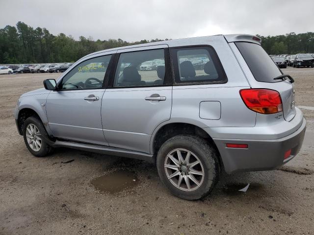 JA4LX31F34U012536 - 2004 MITSUBISHI OUTLANDER LS SILVER photo 2