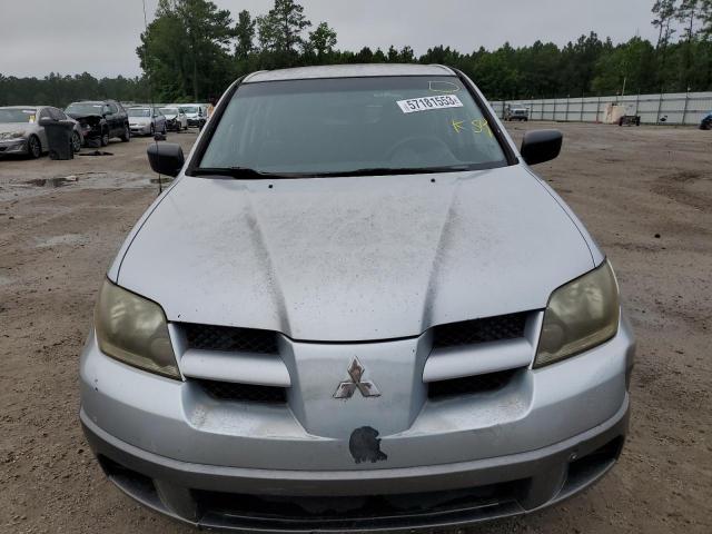 JA4LX31F34U012536 - 2004 MITSUBISHI OUTLANDER LS SILVER photo 5