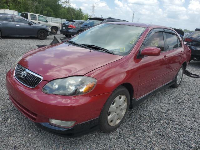 1NXBR32E63Z184037 - 2003 TOYOTA COROLLA S CE RED photo 1