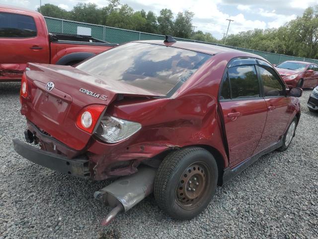 1NXBR32E63Z184037 - 2003 TOYOTA COROLLA S CE RED photo 3