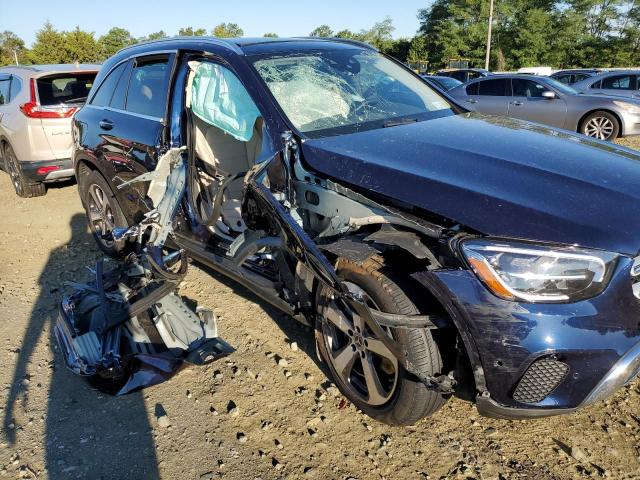 W1N0G8EB0MF970768 - 2021 MERCEDES-BENZ GLC 300 4MATIC BLUE photo 9