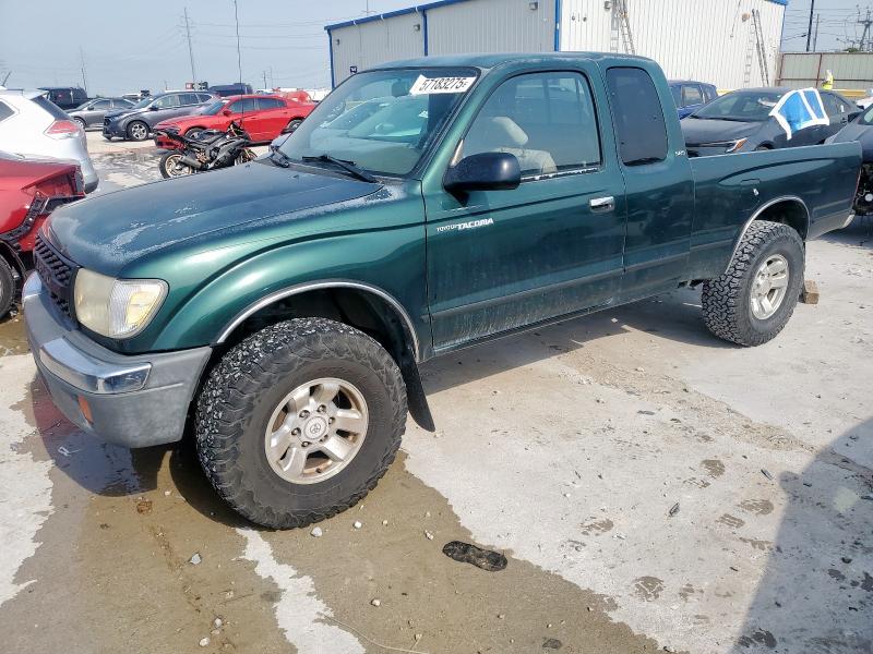 4TASM92N7YZ598102 - 2000 TOYOTA TACOMA XTRACAB PRERUNNER მწვანე ფოტო 1