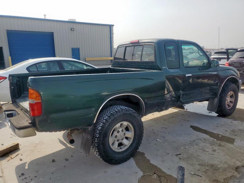 4TASM92N7YZ598102 - 2000 TOYOTA TACOMA XTRACAB PRERUNNER მწვანე ფოტო 3