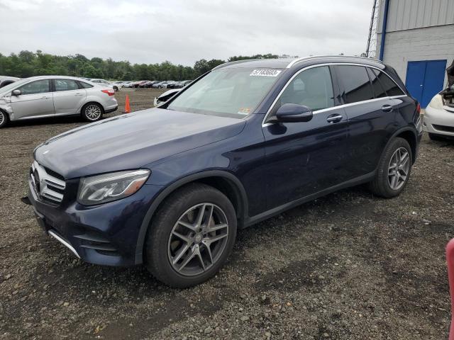 WDC0G4KB0HF140392 - 2017 MERCEDES-BENZ GLC 300 4MATIC BLUE photo 1