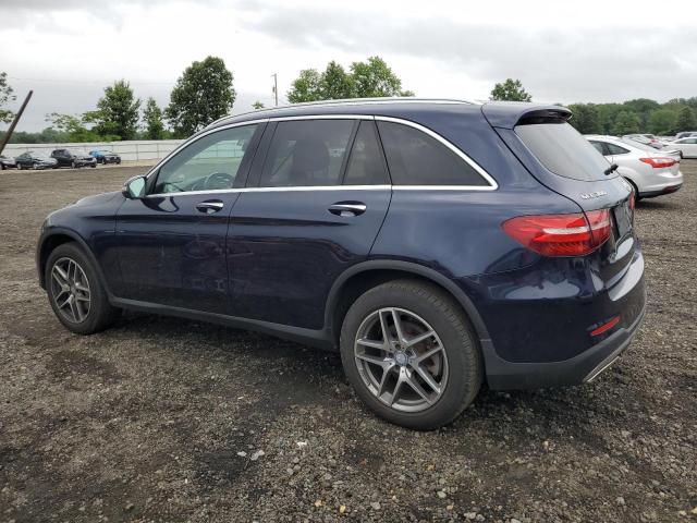 WDC0G4KB0HF140392 - 2017 MERCEDES-BENZ GLC 300 4MATIC BLUE photo 2