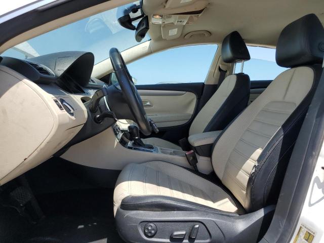 WVWMN7AN9CE512546 - 2012 VOLKSWAGEN CC SPORT WHITE photo 7