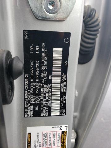 JTENU5JR3N6045292 - 2022 TOYOTA 4RUNNER SR5/SR5 PREMIUM 银色 照片 14