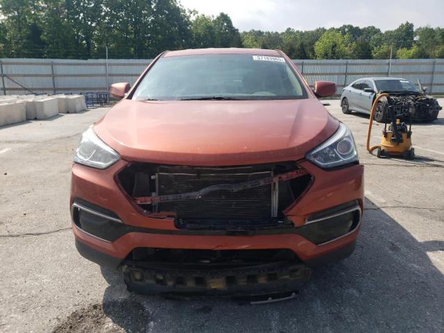5XYZTDLB7HG391866 - 2017 HYUNDAI SANTA FE S ნარინჯისფერი ფოტო 5
