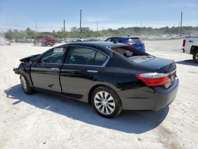 1HGCR2F85EA065005 - 2014 HONDA ACCORD EXL BLACK photo 2