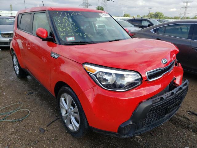 KNDJP3A52F7814923 - 2015 KIA SOUL + RED photo 1