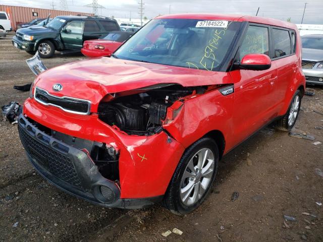 KNDJP3A52F7814923 - 2015 KIA SOUL + RED photo 2