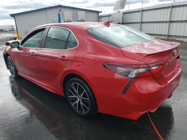 4T1G11AK2PU145850 - 2023 TOYOTA CAMRY SE NIGHT SHADE RED photo 2