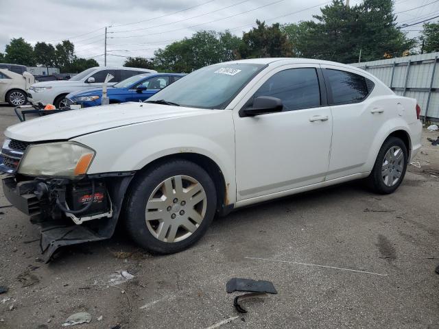 1B3BD4FB8BN523397 - 2011 DODGE AVENGER EXPRESS WHITE photo 1