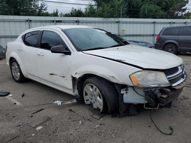 1B3BD4FB8BN523397 - 2011 DODGE AVENGER EXPRESS WHITE photo 4